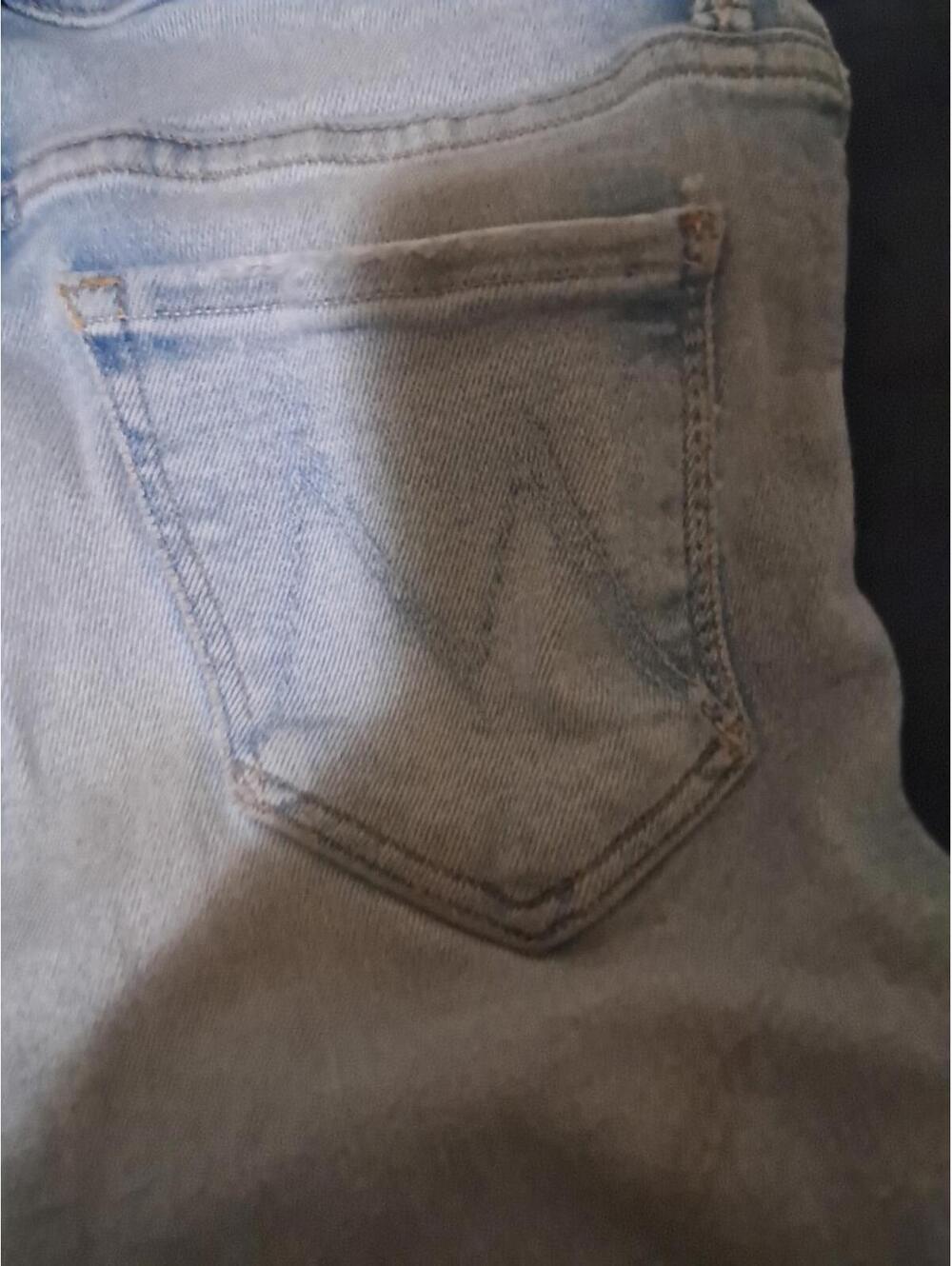 Mother The Insider Crop Step Fray Jeans Womens 29x25.5 Blue High Rise Denim - Picture 11 of 14